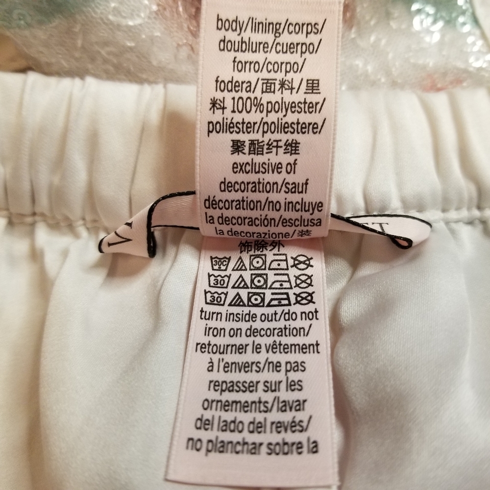 VS Sequin pastel heart retro lounge shorts - Picture 6 of 9